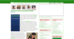 Desktop Screenshot of bbw-webcamsex.com